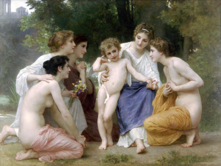 Ladmiration – William Bouguereau William Bouguereau