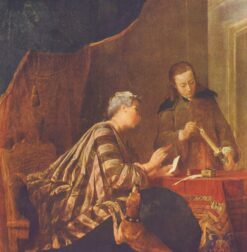 Dame scellant une lettre – Jean Siméon Chardin Jean Siméon Chardin