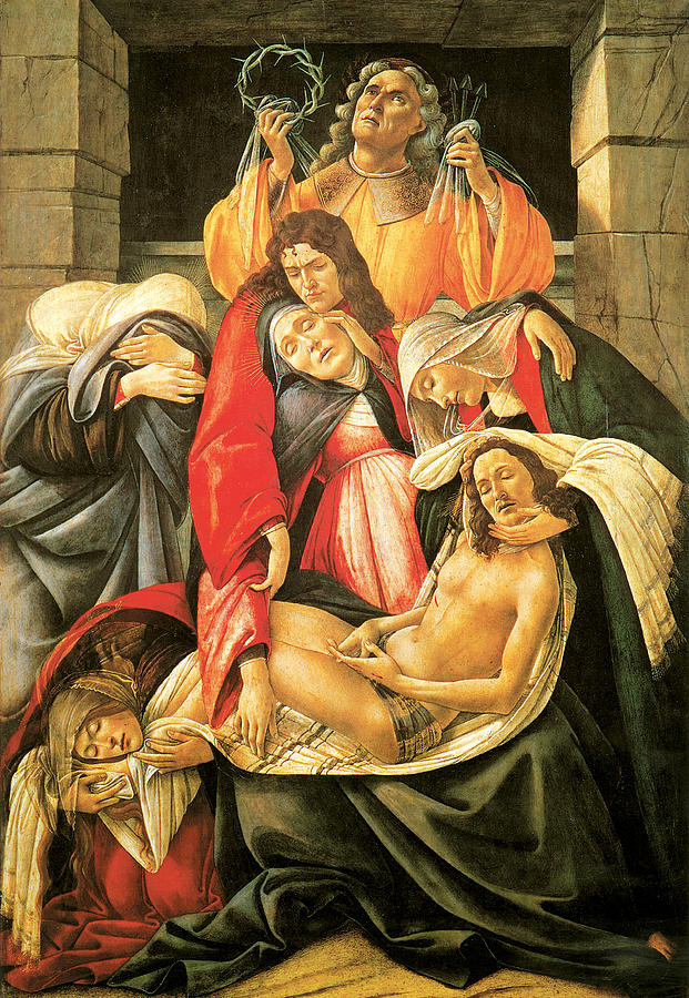 Pleurer le Christ de – Sandro Botticelli Sandro Botticelli