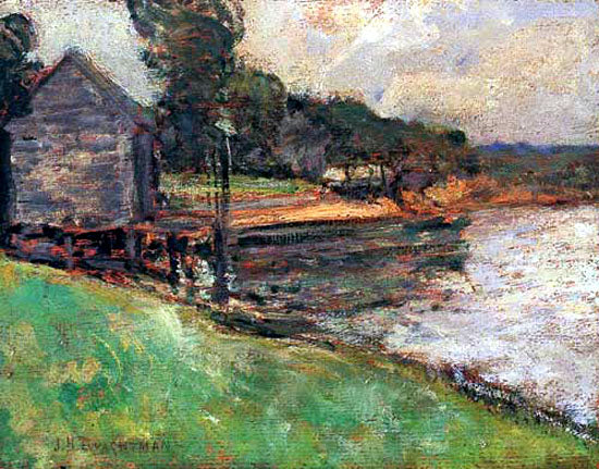 Landscape – John Henry Twachtman John Henry Twachtman