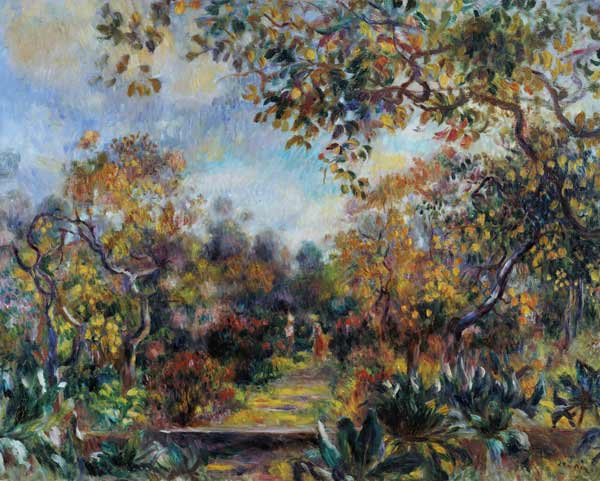 Paysage à Beaulieu – Pierre-Auguste Renoir Pierre-Auguste Renoir