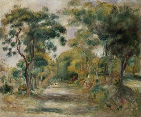 Paysage sous le soleil de midi – Pierre-Auguste Renoir Pierre-Auguste Renoir