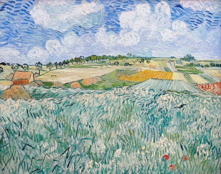 La plaine à Auvers sur Oise – Van Gogh Vincent Van Gogh