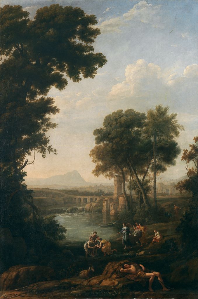 Landscape with the finding of Moses – Claude Lorrain Claude Lorrain