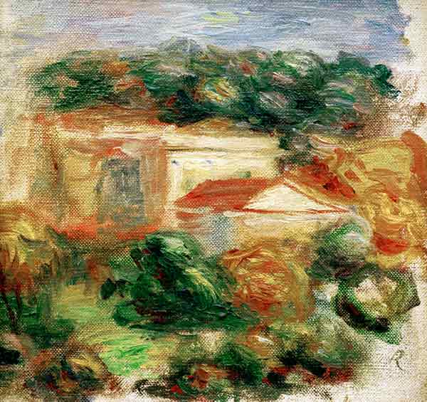 Paysage méditerranéen – Pierre-Auguste Renoir Pierre-Auguste Renoir