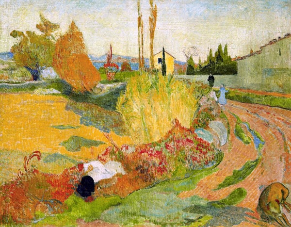 Paysage près d’Arles – Paul Gauguin Paul Gauguin