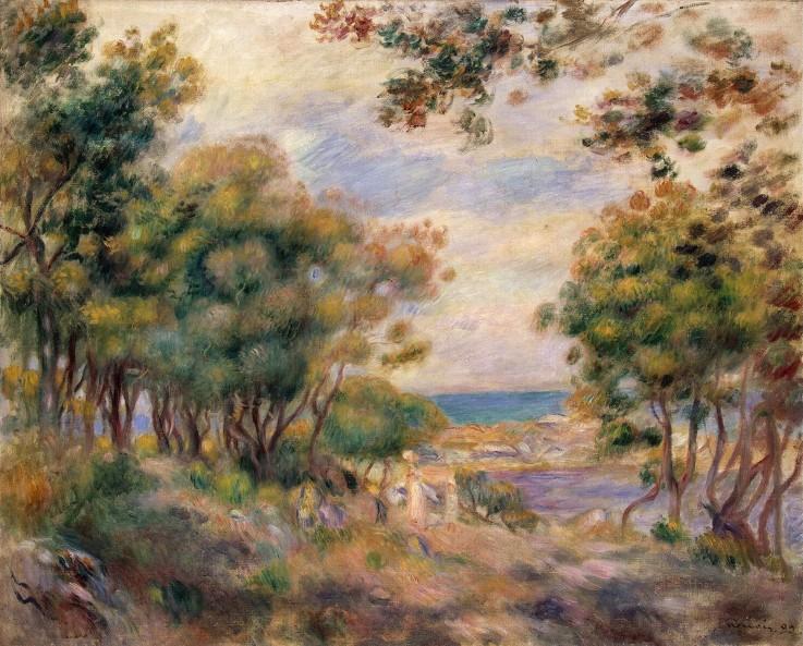 Paysage à Beaulieu de Pierre-Auguste Renoir Pierre-Auguste Renoir