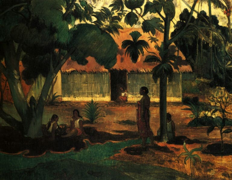 Te raau rahi (Le Grand Arbre) – Paul Gauguin Paul Gauguin