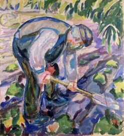 Le fossoyeur – Edvard Munch Edvard Munch