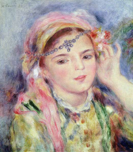 L’Algerienne – Pierre-Auguste Renoir Pierre-Auguste Renoir