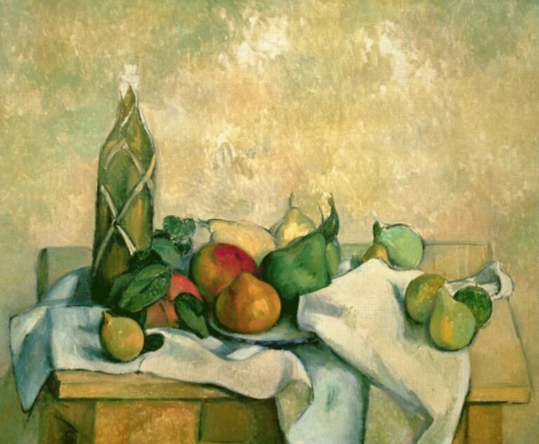 Nature morte avec une bouteille de liqueur – Paul Cézanne Paul Cézanne