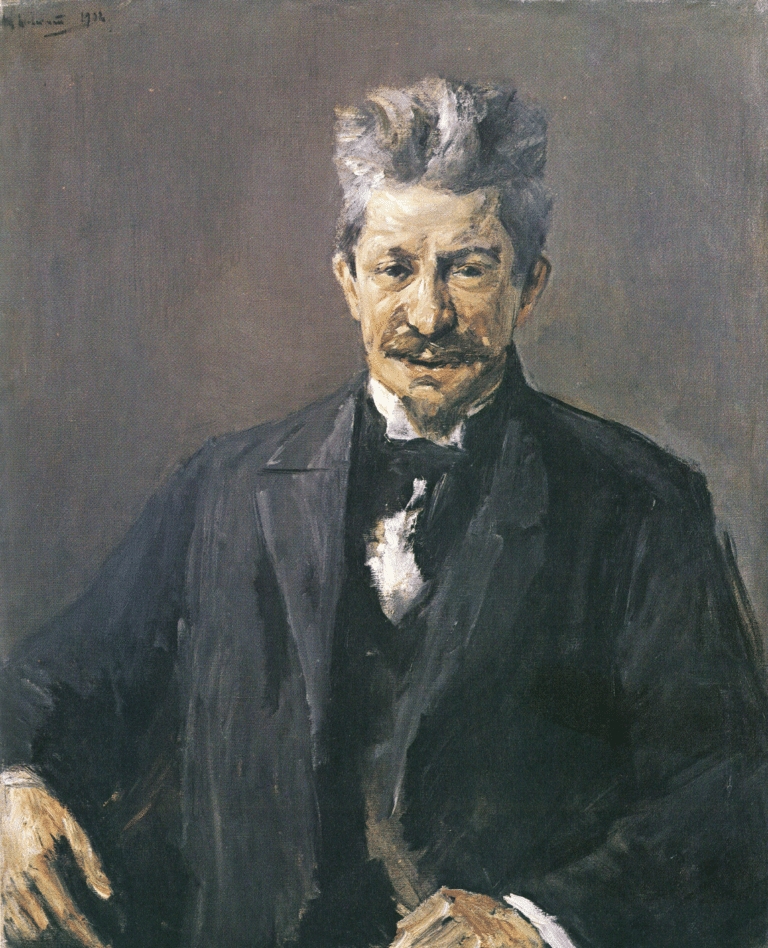 Portrait de Georg Brandes – Max Liebermann Max Liebermann