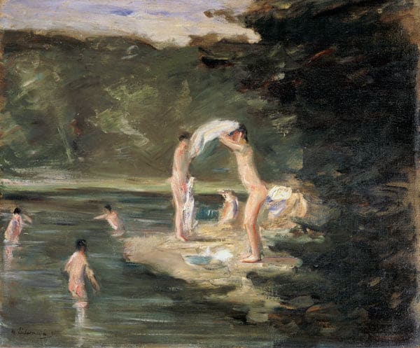 Garçons baignant – Max Liebermann Max Liebermann