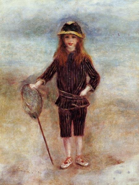 La Petite Pêcheuse (Marthe Berard) – Pierre-Auguste Renoir Pierre-Auguste Renoir