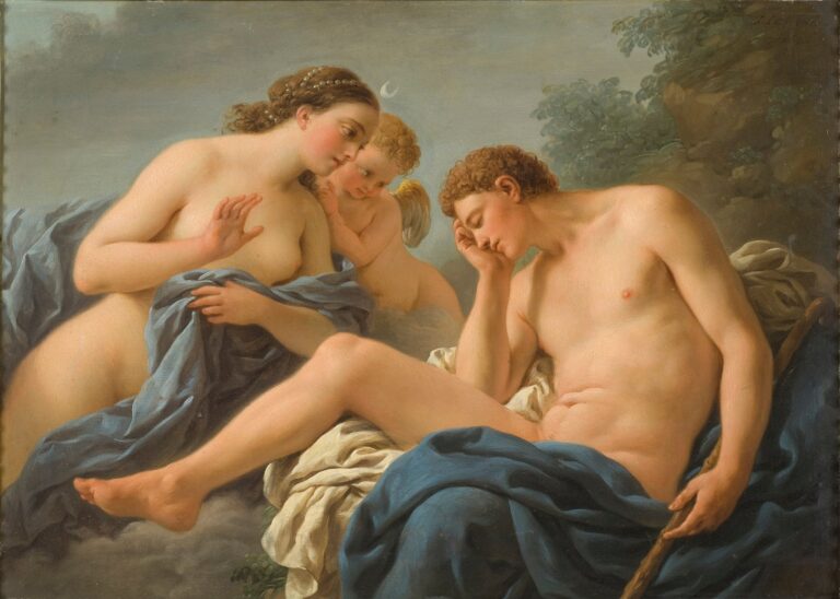 Diane et Endymion – Louis Jean François Lagrenée Louis Jean François Lagrenée