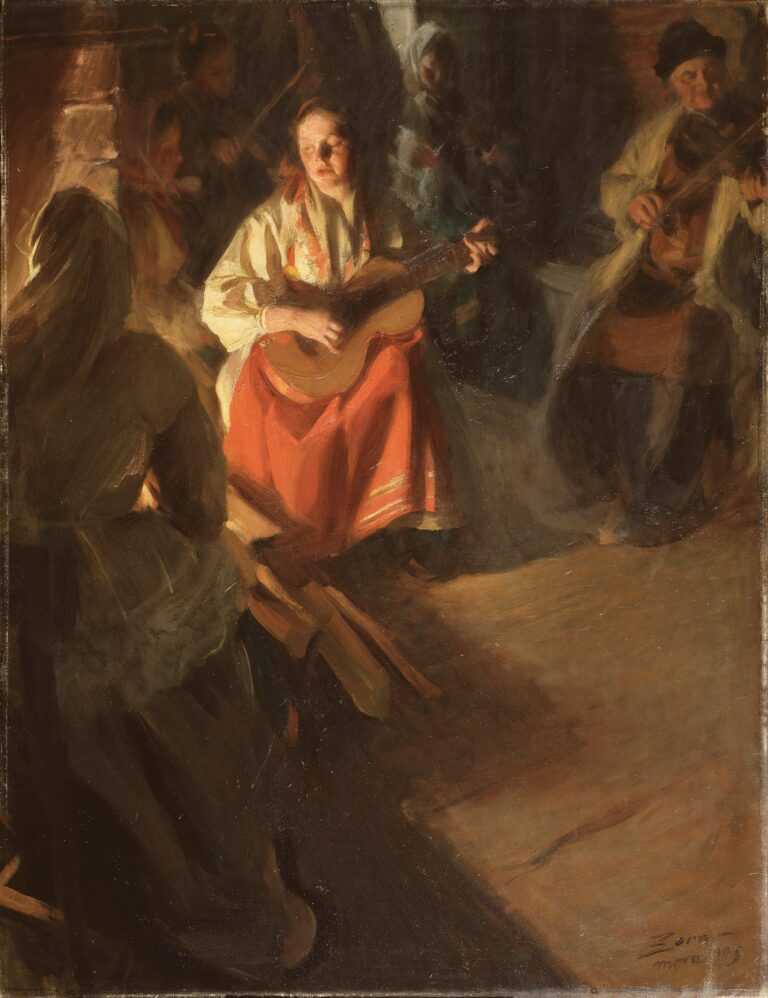 Une Famille de musiciens, 1905 – Anders Zorn Anders Zorn