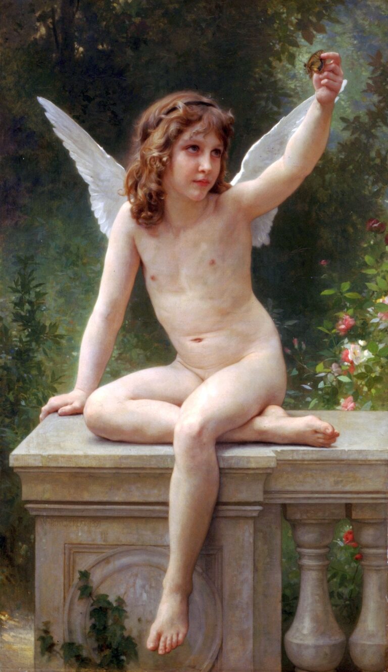 L’amour dans le look – William Bouguereau William Bouguereau