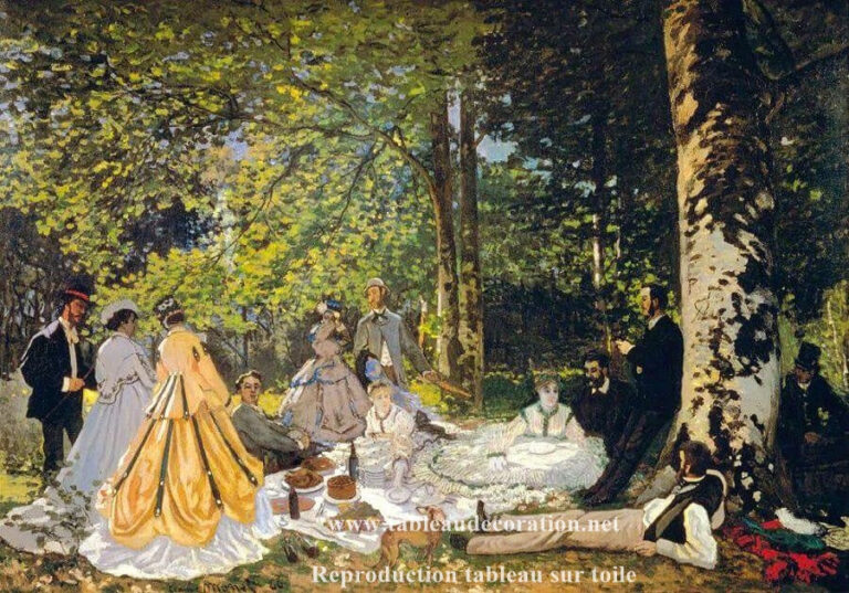 Le Déjeuner sur l’herbe – Claude Monet Claude Monet