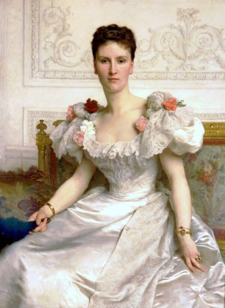 Madame la Comtesse de Cambacérès – William Bouguereau William Bouguereau