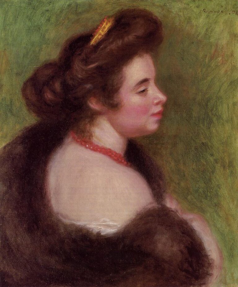 Madame Maurice Denis née Jeanne Boudot – Pierre-Auguste Renoir Pierre-Auguste Renoir