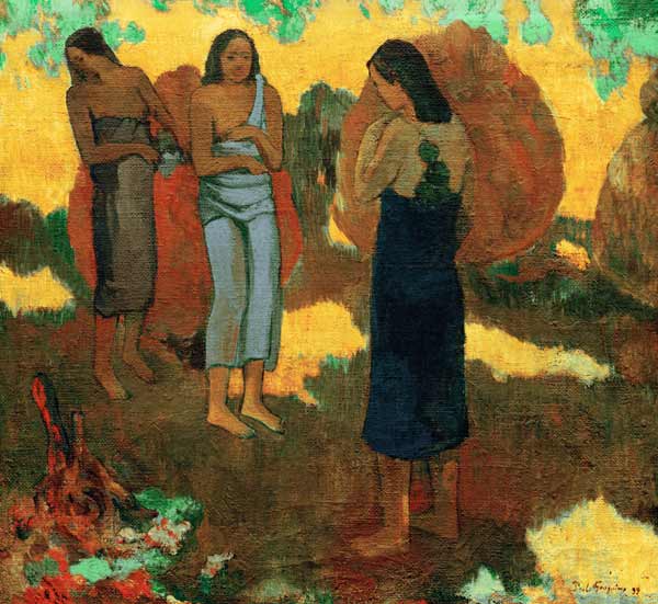 Fille de TahitI – Paul Gauguin Paul Gauguin