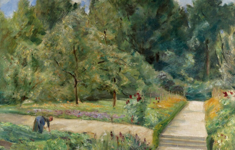 Le jardin de Wannsee après l’ouest – Max Liebermann Max Liebermann