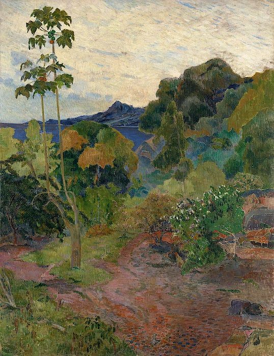 Paysage de la Martinique – Paul Gauguin Paul Gauguin