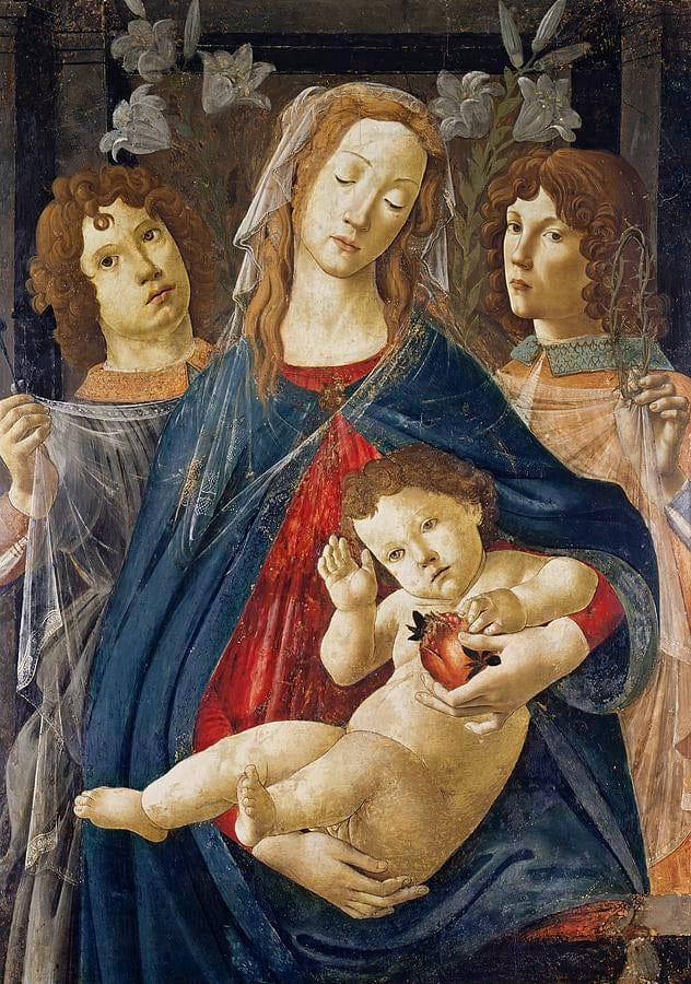 Vierge de la grenade – Sandro Botticelli Sandro Botticelli