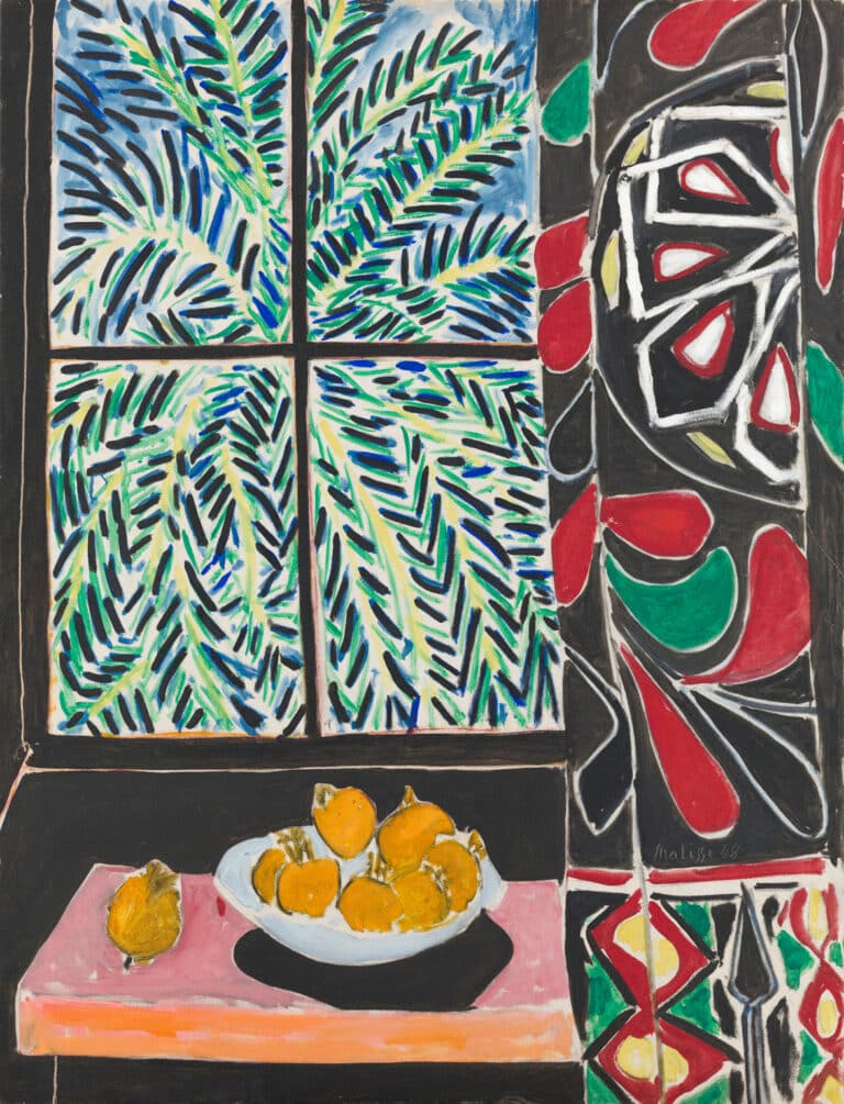 Intérieur avec rideau égyptien – Matisse Henri Matisse