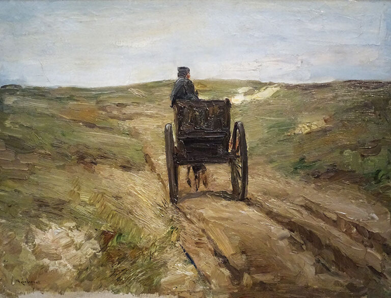 Camion dans les dunes – Max Liebermann Max Liebermann