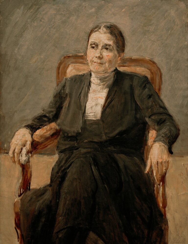 Portrait de Marthe Liebermann – Max Liebermann Max Liebermann