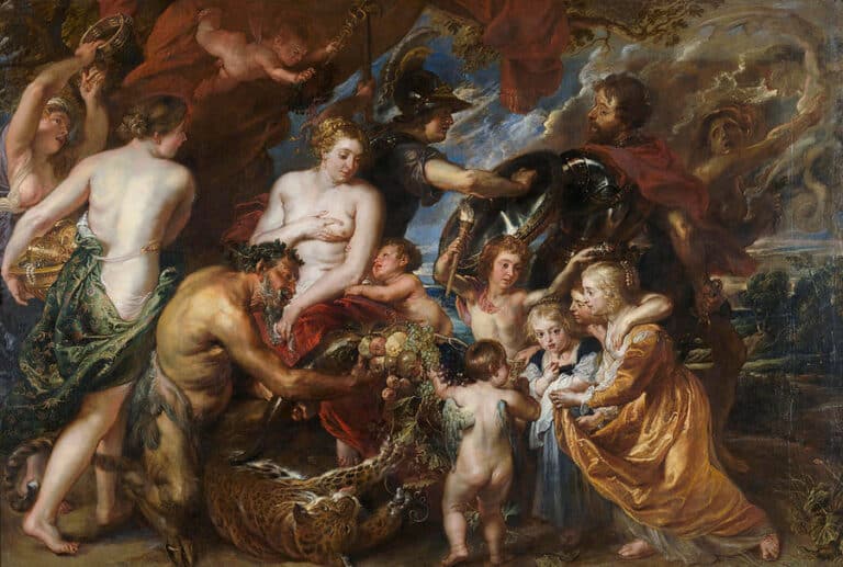 Minerva protège Pax de Mars (Paix et guerre) – Peter Paul Rubens Peter Paul Rubens