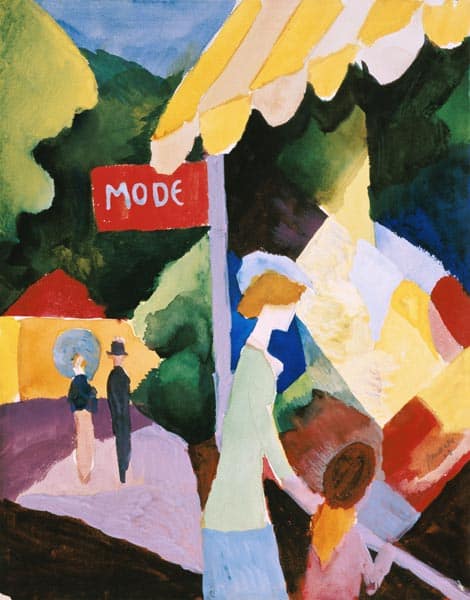 Fenêtre de mode – August Macke August Macke