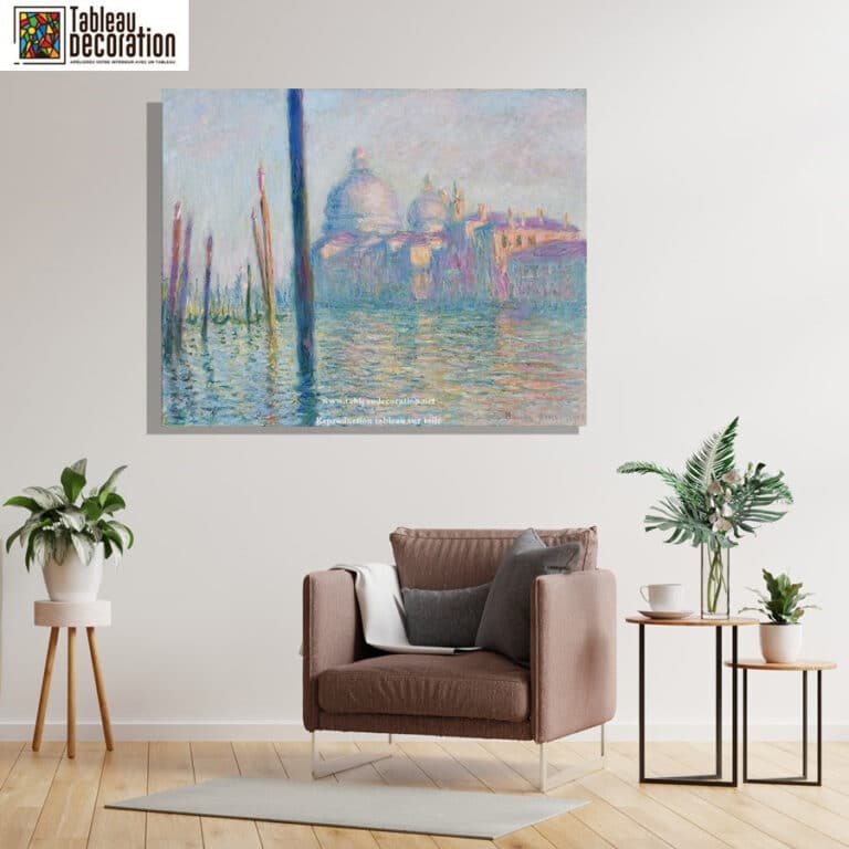 Le Grand Canal – Tableau Monet Venise Claude Monet 2