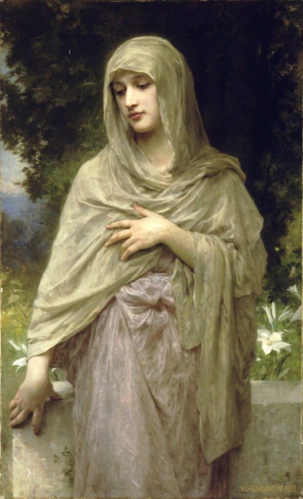 Modestie – William Bouguereau William Bouguereau