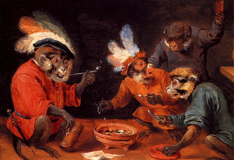 Taverne du singe – David The Younger Teniers David Teniers le Jeune