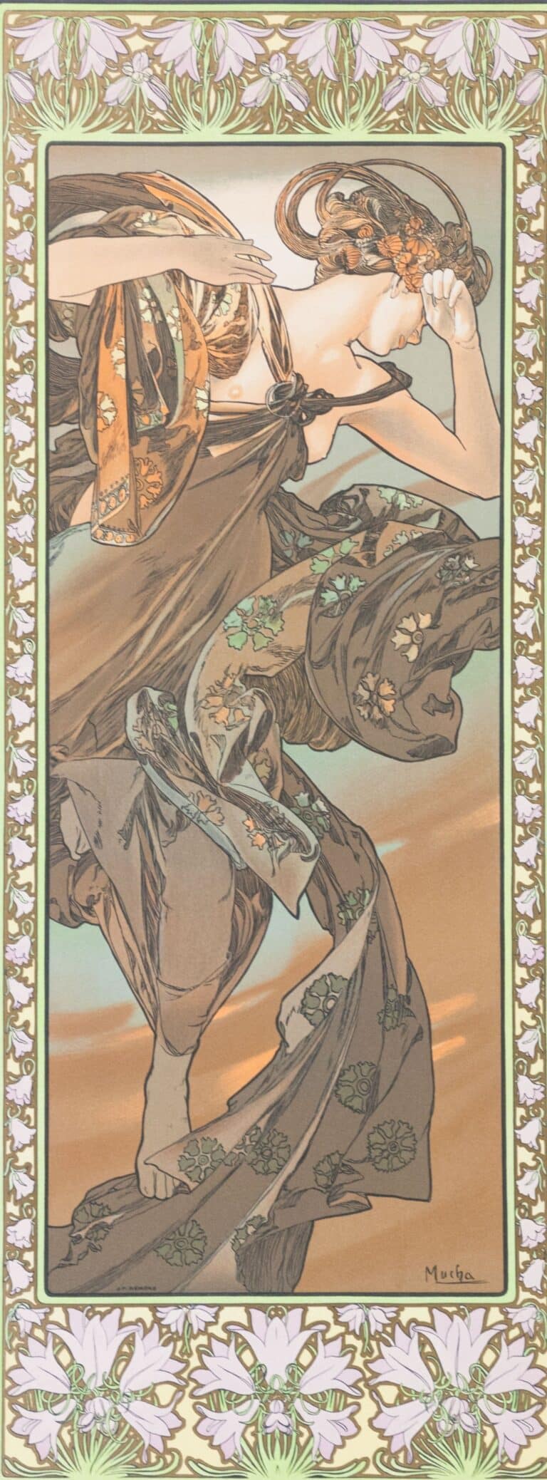 L’étoile du soir – Mucha Alphonse Mucha