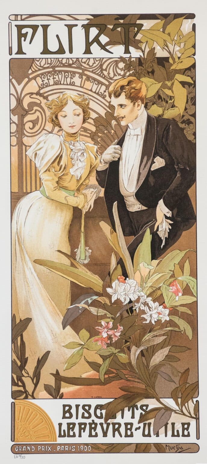 Flirt Lefevre Utile – Mucha Alphonse Mucha