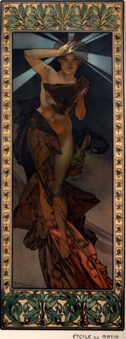 Étoile du matin – Mucha Alphonse Mucha