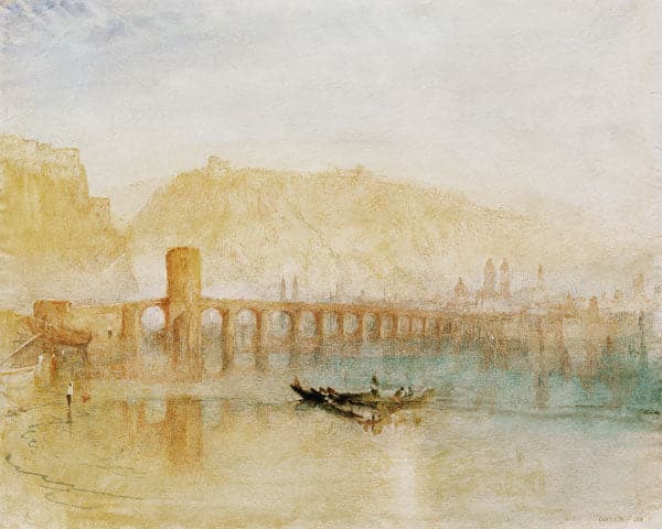 Pont de la Moselle – William Turner William Turner