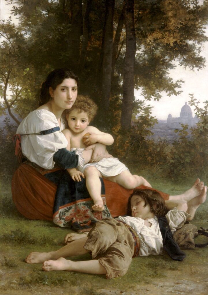 Mère et enfants – William Bouguereau William Bouguereau