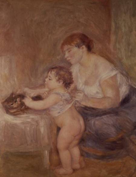 Mère et enfant – Pierre-Auguste Renoir Pierre-Auguste Renoir