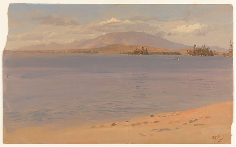 Le Mont Katahdin du lac Millinocket – Frederic Edwin Church Frederic Edwin Church