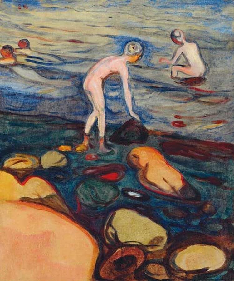 Baignade – Edvard Munch Edvard Munch