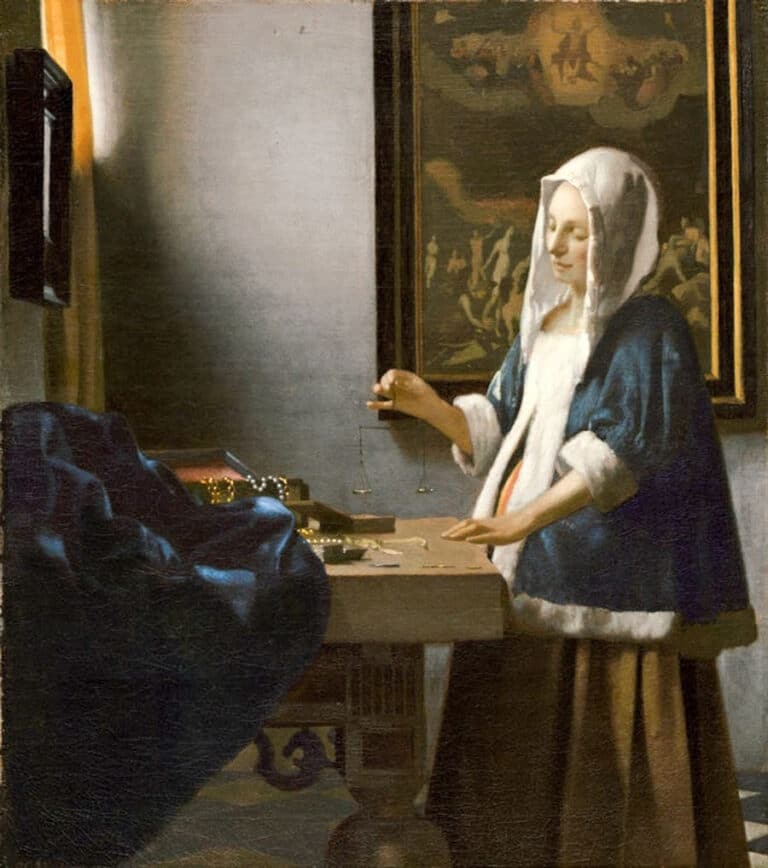 La Femme à la balance – Johannes Vermeer Johannes Vermeer