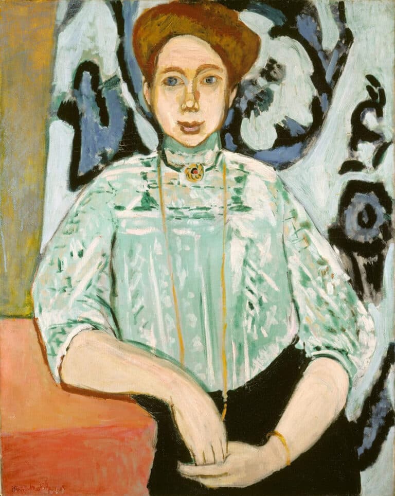 Portrait de Greta Moll – Matisse Henri Matisse