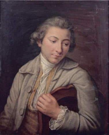 Portrait d’un jeune homme assis – Nicolas Bernard Lépicié Nicolas Bernard Lépicié