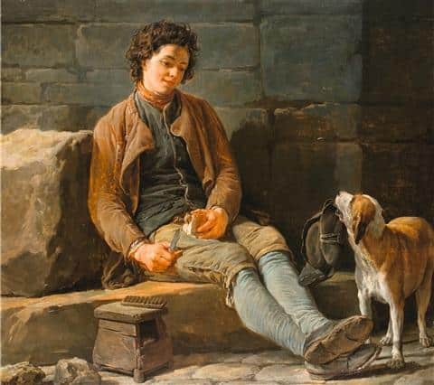 LE CHIEN OBÉISSANT – Nicolas Bernard Lépicié Nicolas Bernard Lépicié