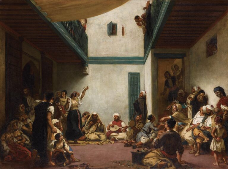 Noce juive dans le Maroc – Eugène Delacroix Eugène Delacroix