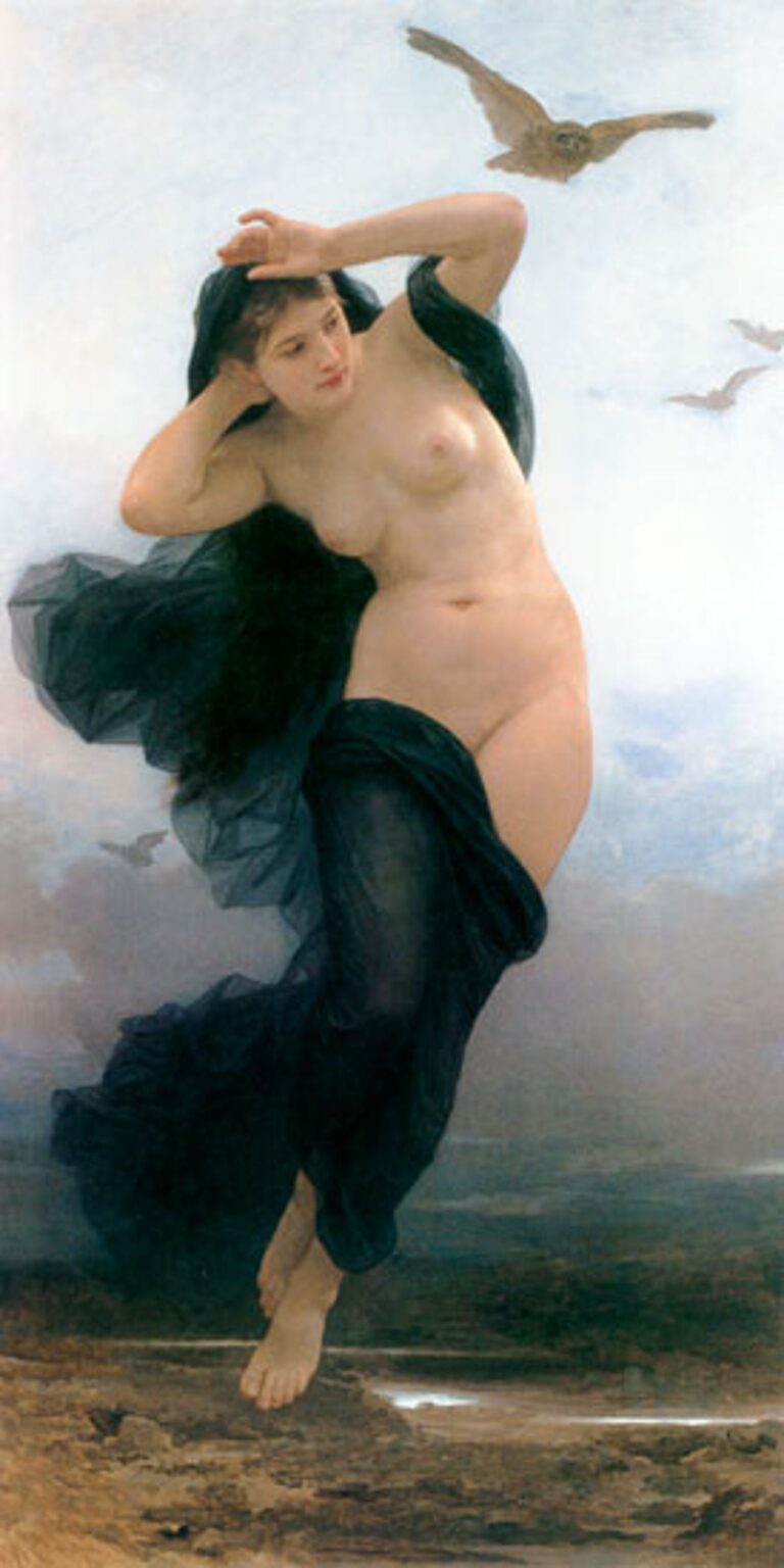 Nuit – William Bouguereau William Bouguereau